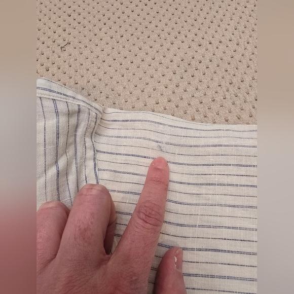 Polo Ralph Lauren Womens size PL  100% Linen Long Sleeve Shirt - Picture 3 of 14